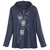 Product Image for Marushka Dandelion Puffs Hooded Tee