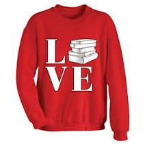 Alternate Image 1 for Love Books Shirt