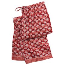 Alternate image for Print Lounge Capris - Red