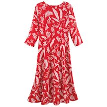 Alternate image Red Ferns Dress