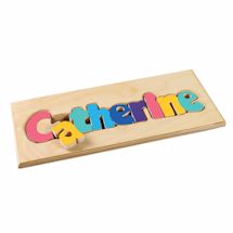 Alternate image Personalized Children's Wooden Puzzle Board - 7-12 Letters