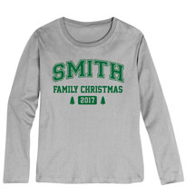 Alternate Image 4 for Personalized Family Christmas Tree Shirt