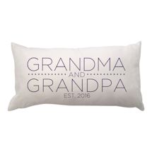 Alternate image for Personalized Grandma and Grandpa Lumbar Pillow