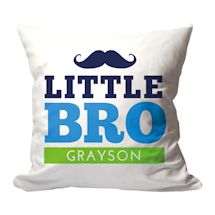 Personalized Little Bro Pillow