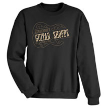 Alternate image for Personalized "Your Name" Vintage Guitar Shoppe T-Shirt or Sweatshirt