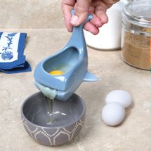 Product Image for Stoneware Whale Shaped Ceramic Egg Separator