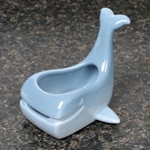 Alternate Image 4 for Stoneware Whale Shaped Ceramic Egg Separator