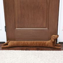 Alternate image Dachshund Dog Draft Dodger - Animal Shaped Weighted Door and Window Breeze Guard - 41.5" Long