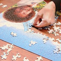 Alternate image Wellspring Premium Bob Ross 500 Piece Jigsaw Puzzle