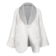 Alternate image for Women's Bed Jacket with Pockets