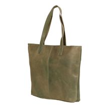 Alternate image for Boho Leather Tote Bag for Women