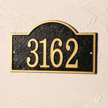 Product Image for Personalized Arch House Number Plaque