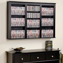 Alternate image for Triple Wall Mounted Storage - Black