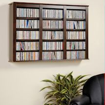 Alternate image for Triple Wall Mounted Storage - Espresso
