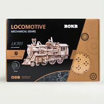 Alternate image Build-Your-Own Mechanical Locomotive Puzzle Kit
