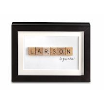 Product Image for Personalized Letter Tile Frame