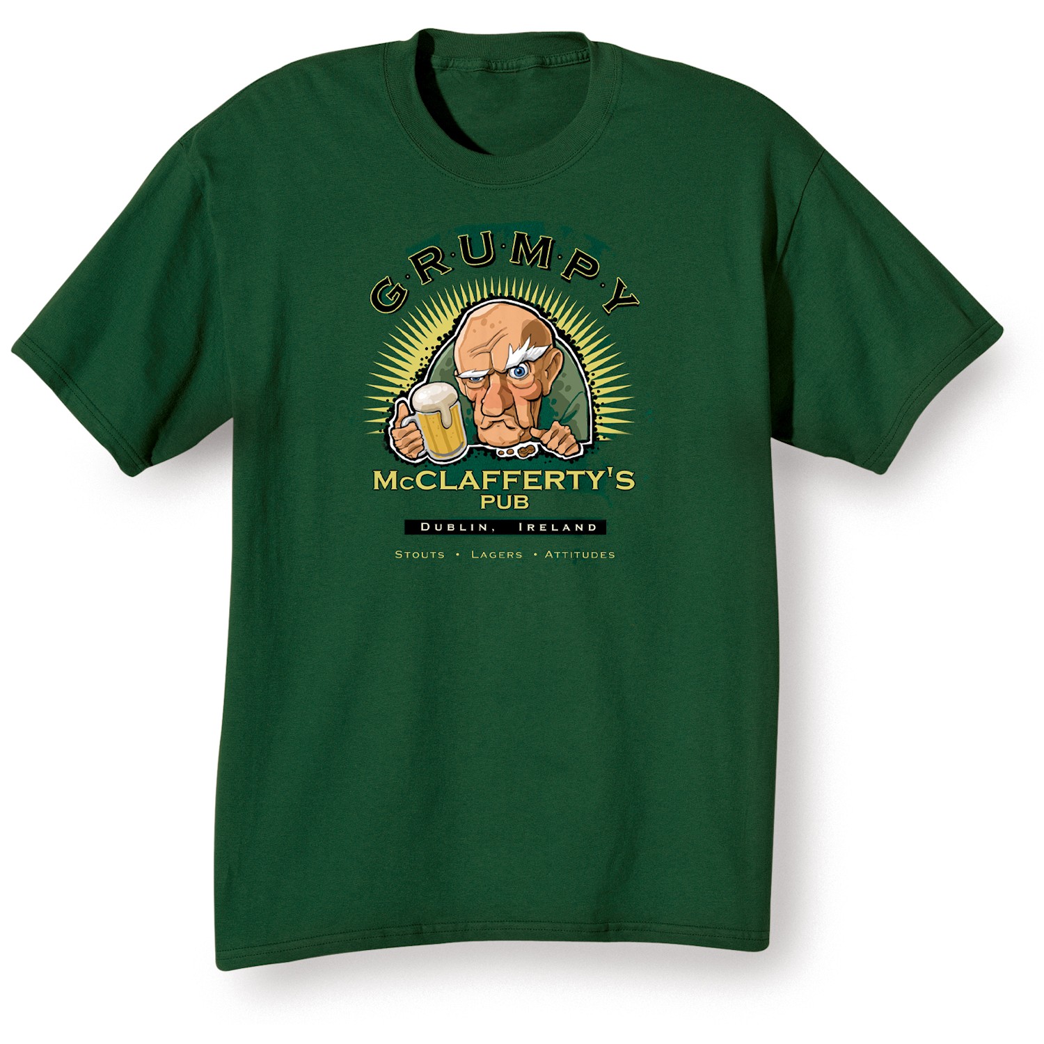 Grumpy Mcclafferty's Pub - Dublin, Ireland T-Shirt or Sweatshirt | What ...
