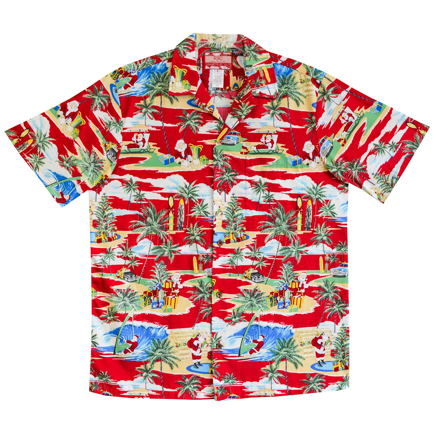 Santa Hawaiian Shirt | What on Earth