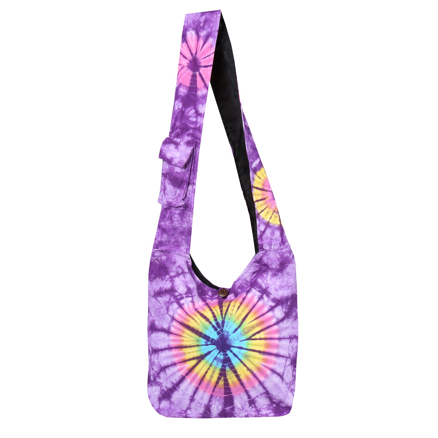 Tie-Dye Hobo Tote Bags | 3 Reviews | 4.66667 Stars | What on Earth | CY3242