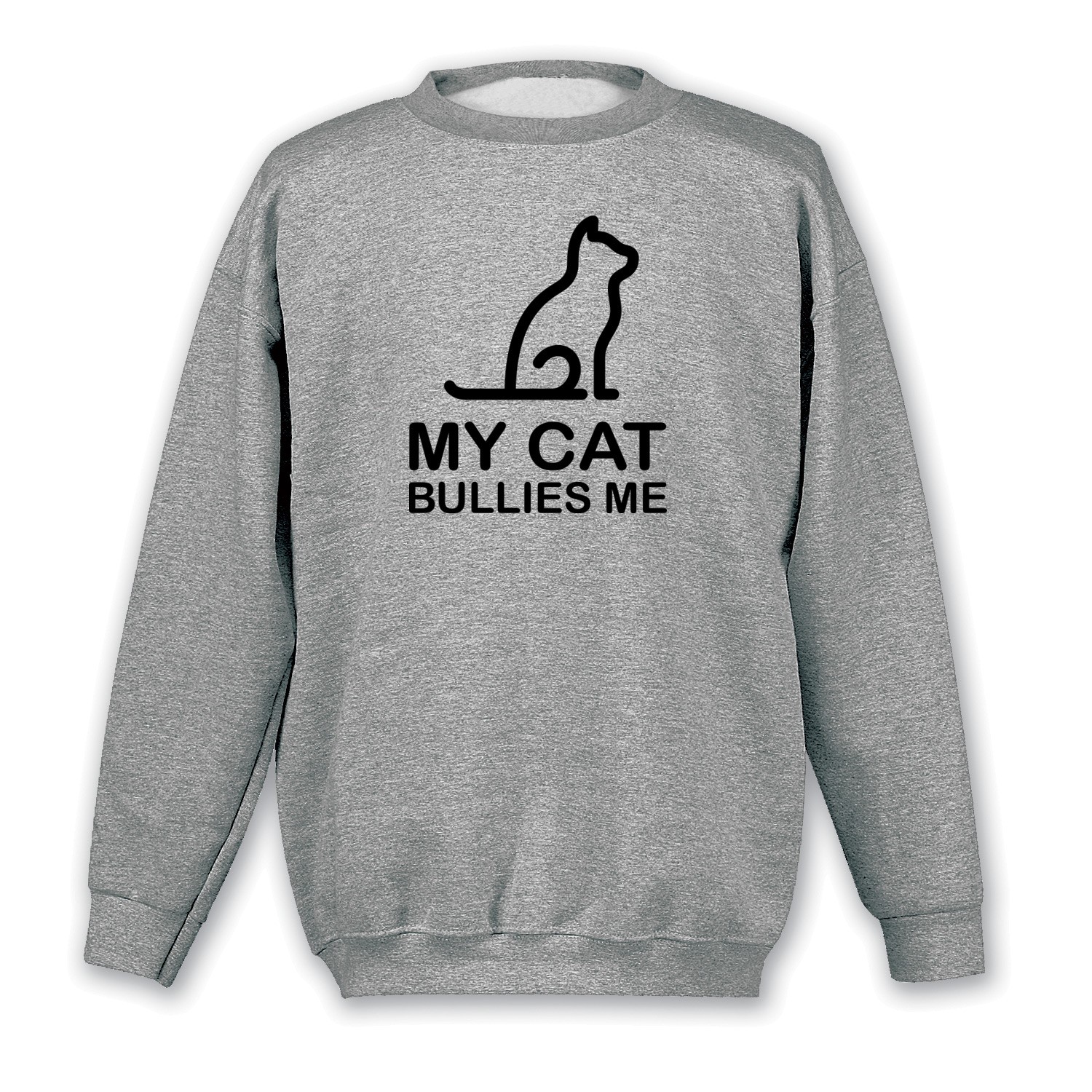 Cat/Dog Bullies Me T-Shirt or Sweatshirt | What on Earth